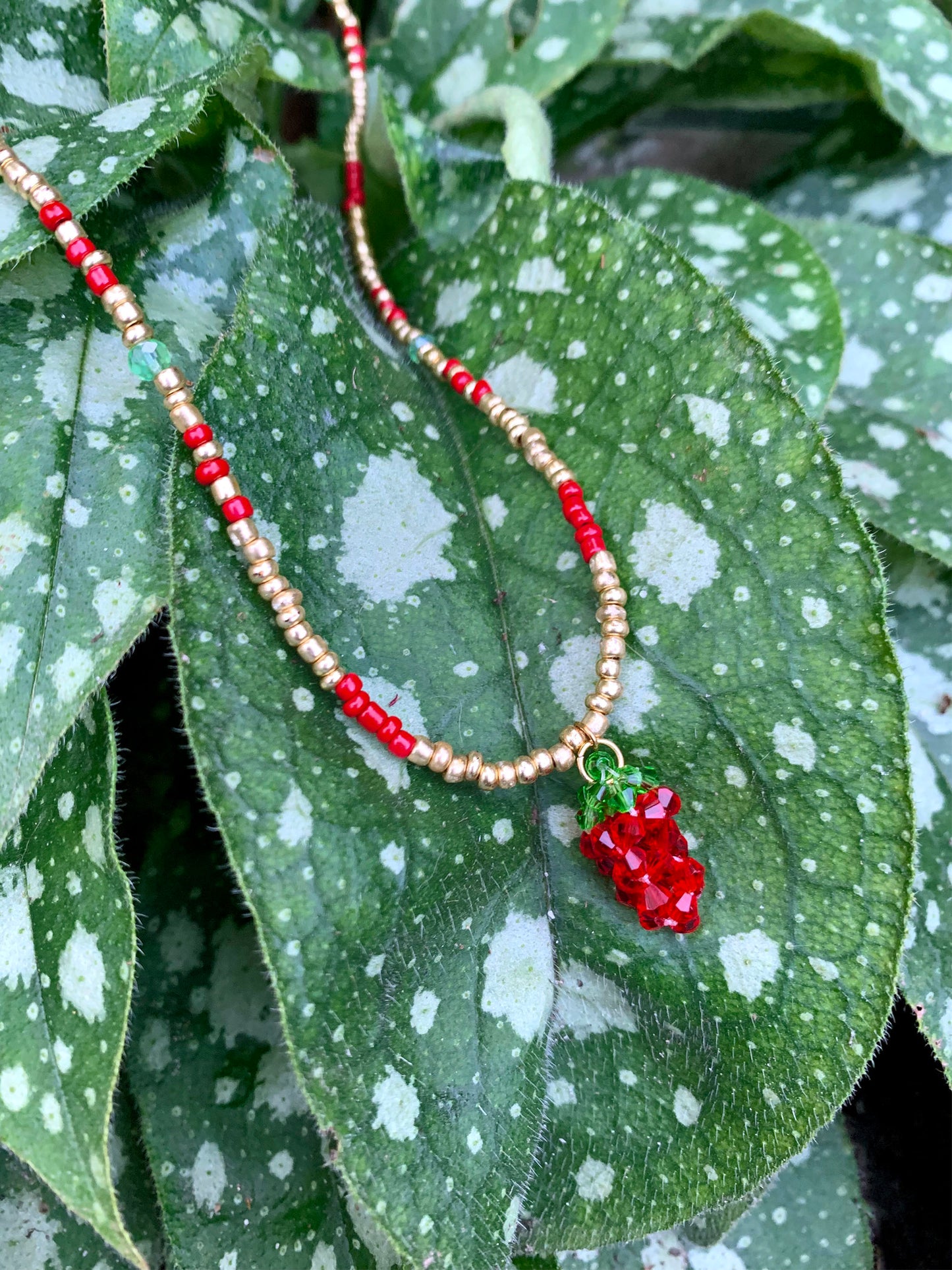 Strawberry Necklace