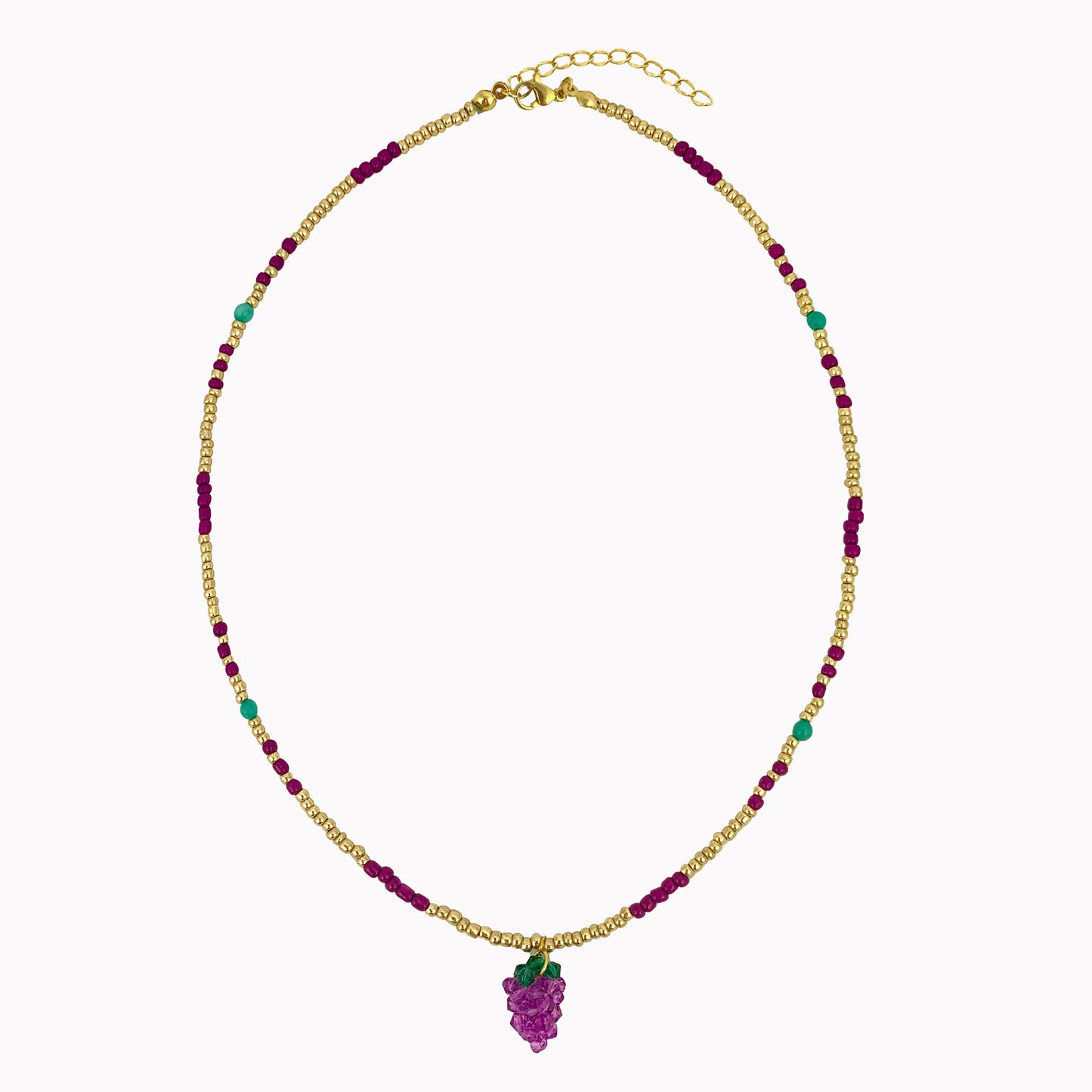 Fresh Grapes Necklace