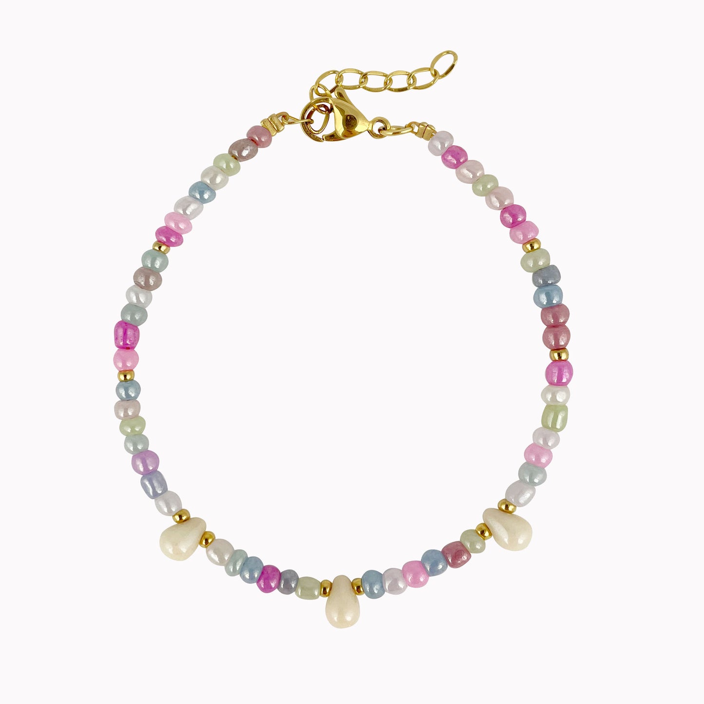 Pastel Dream Bracelet | Kralen armband pastel kleuren