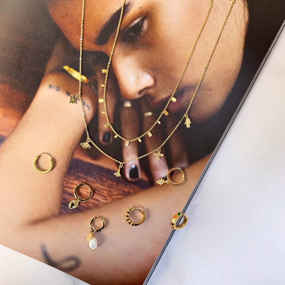 Ketting Space Goud