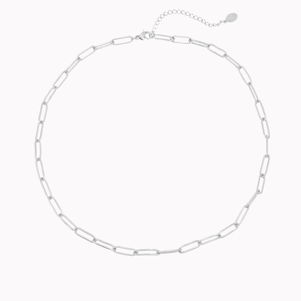 Ketting Schakels Zilver