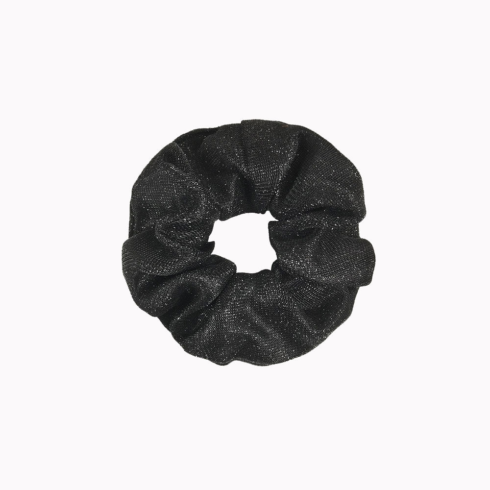 Scrunchie Zwart Glitter