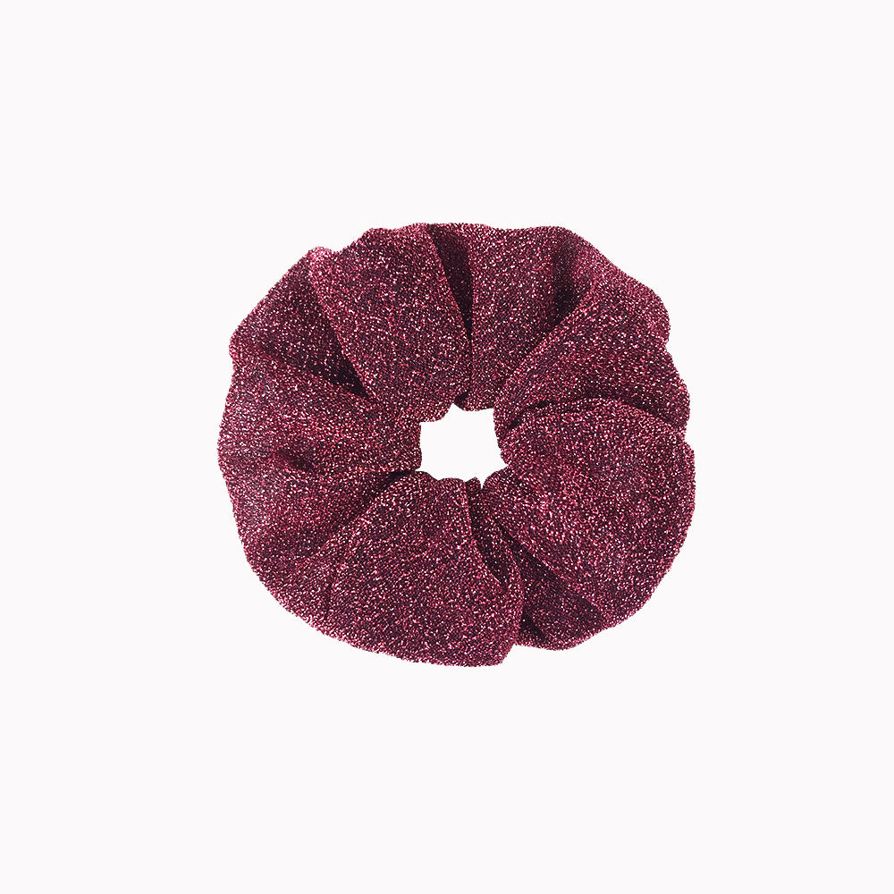 Scrunchie Roze Glitter