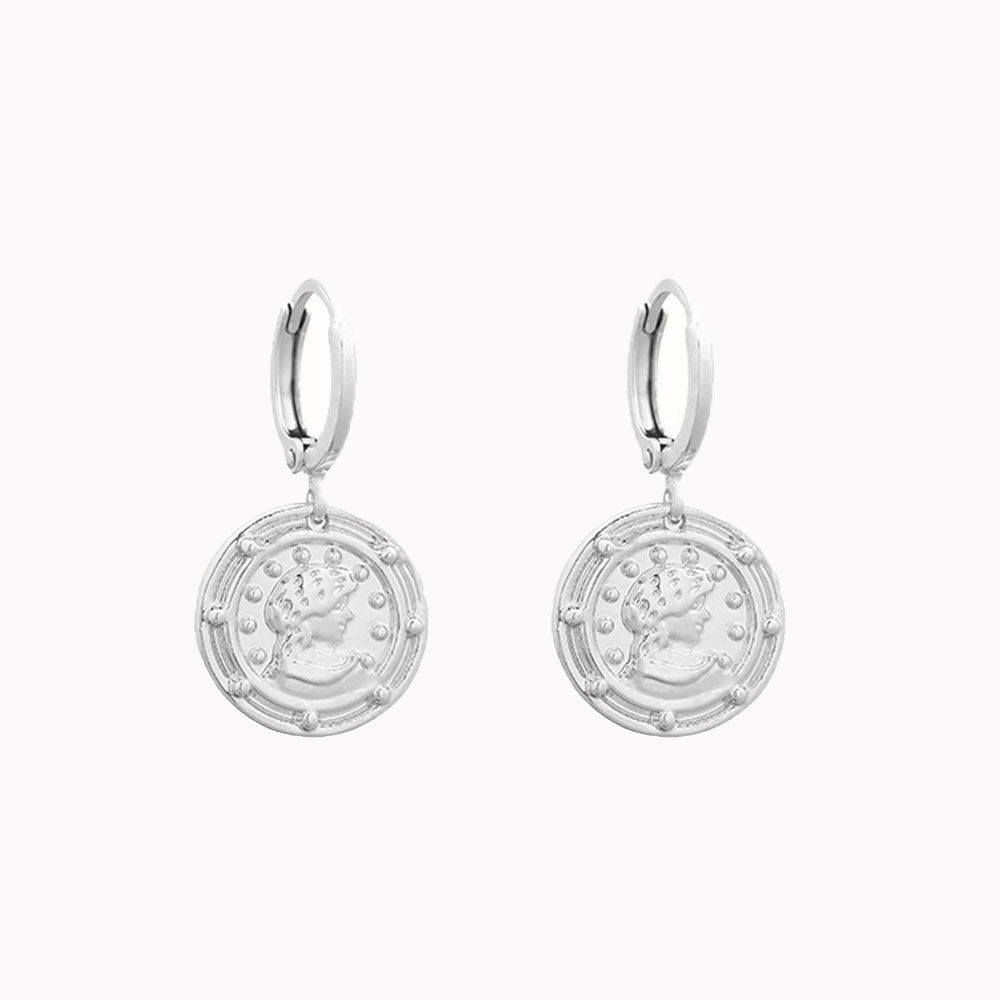 Oorbellen Rome Zilver
