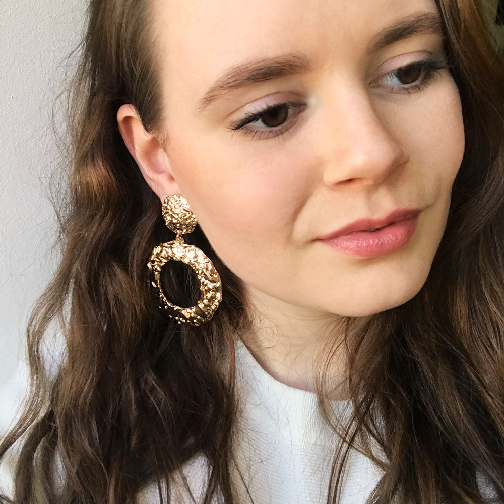 Oorbellen Cirkels Goud