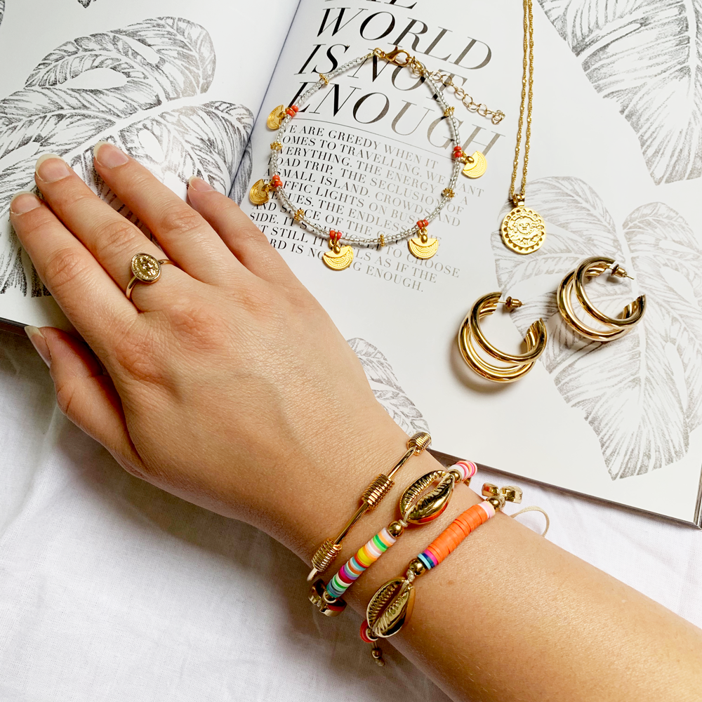 Armband Schelp Multi