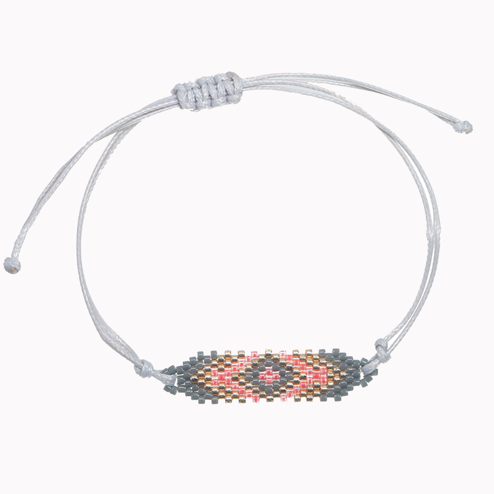 Geweven Armband Grijs