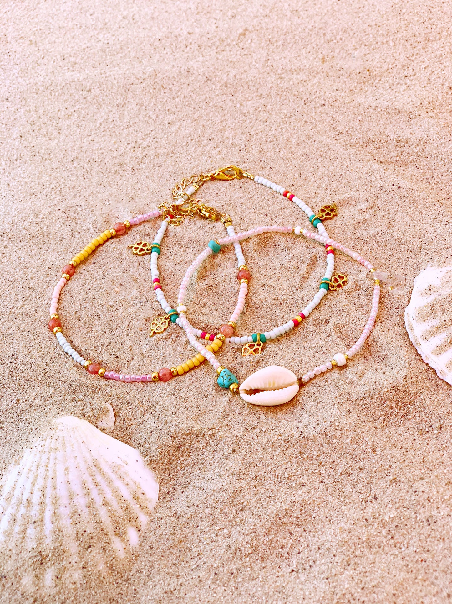 Enkelbandje Klaver Zilver