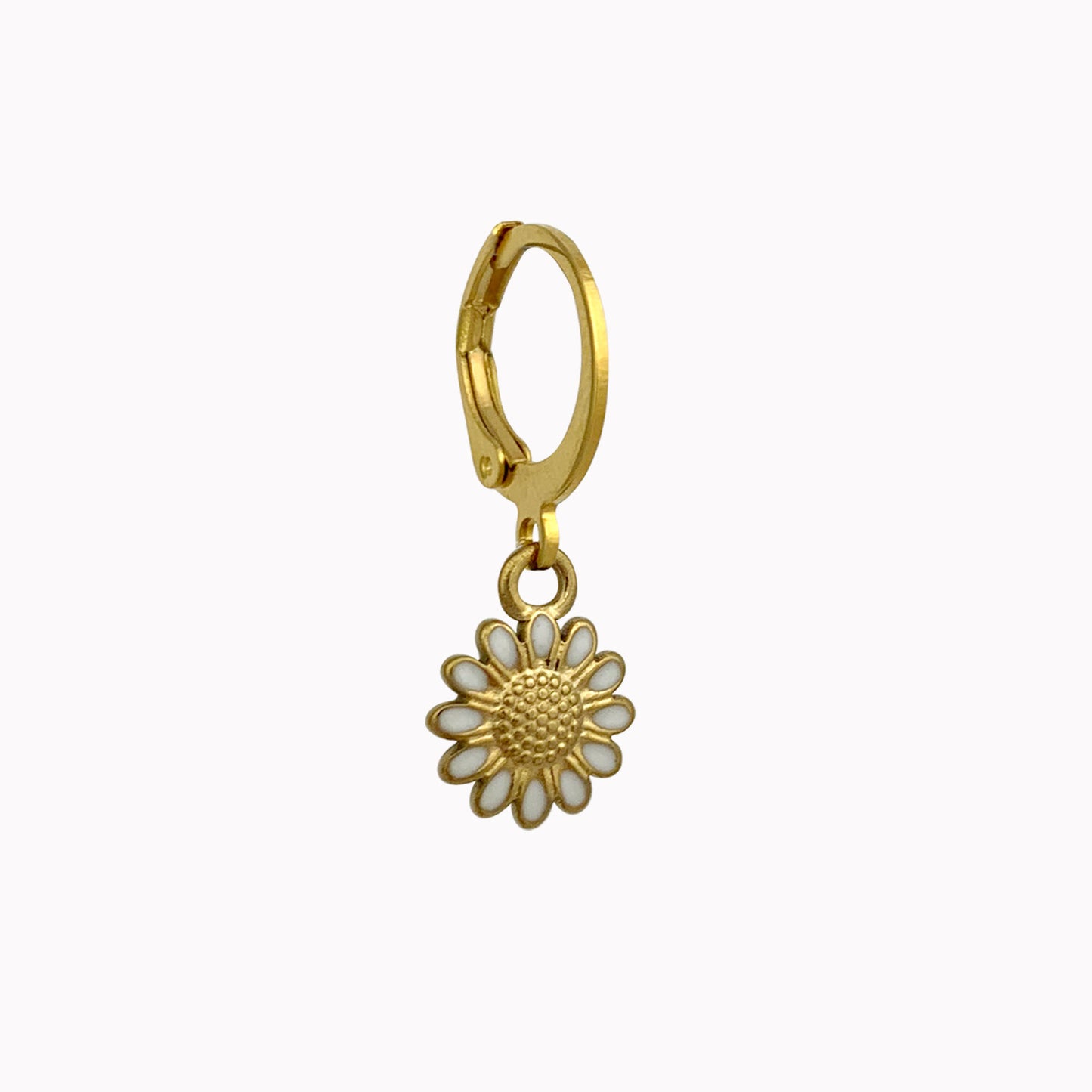 Hoop Flower Goud