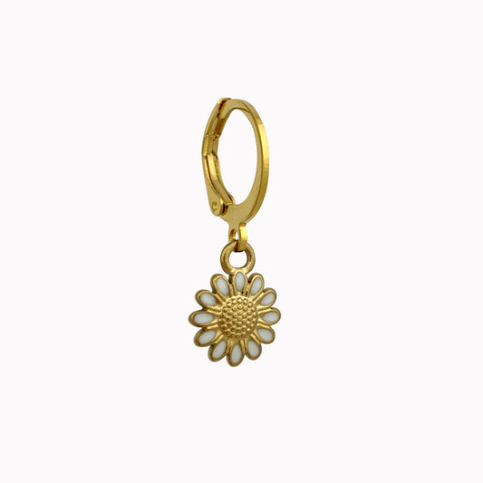 Hoop Flower Goud