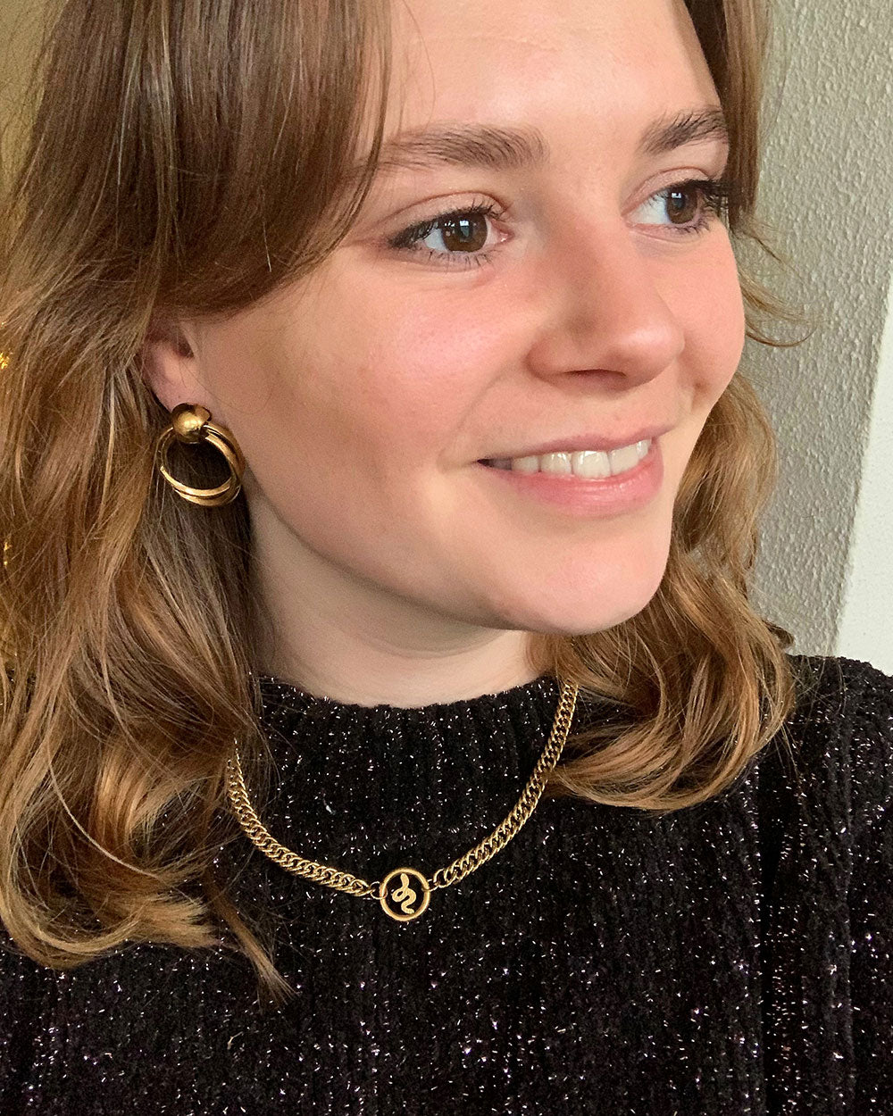 Schakelketting Slang Zilver