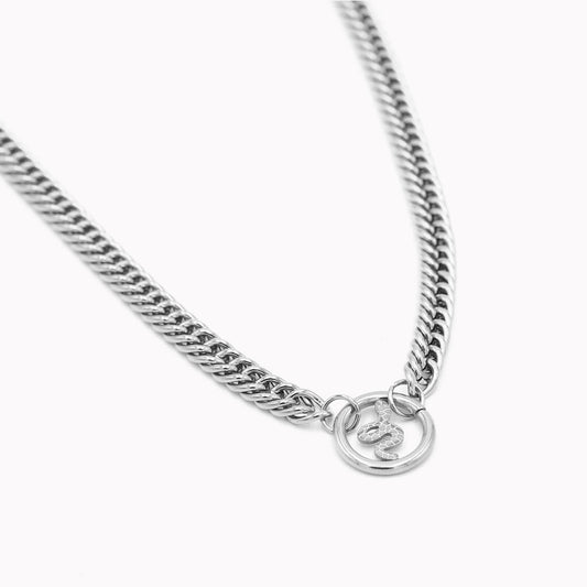 Schakelketting Slang Zilver