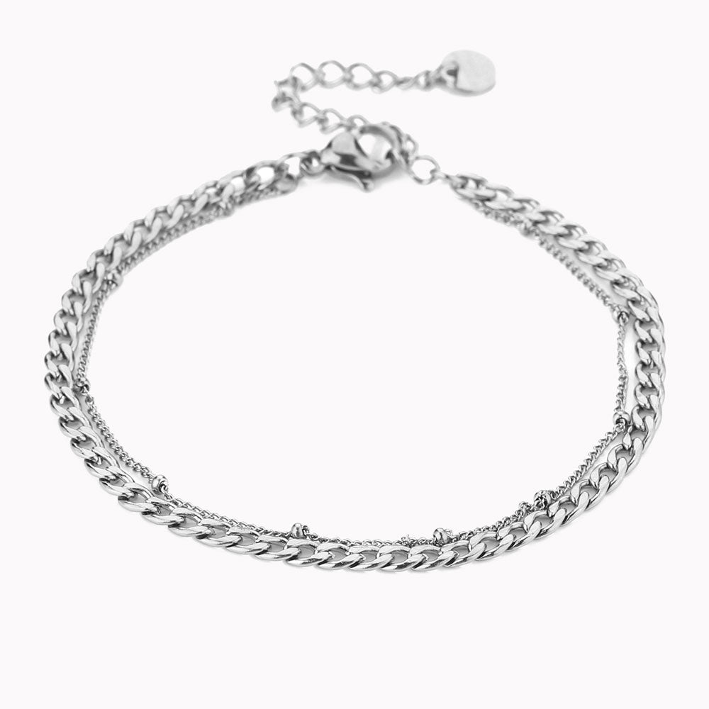 Armband Schakels Zilver