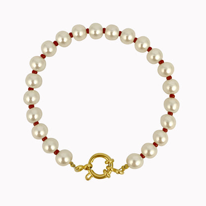 Dreamy Pearl Bracelet | Parel armband met slotje