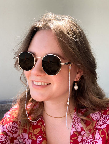 Zonnebrilkoordje Pearls