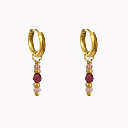 Hoops Candy Cane Goud