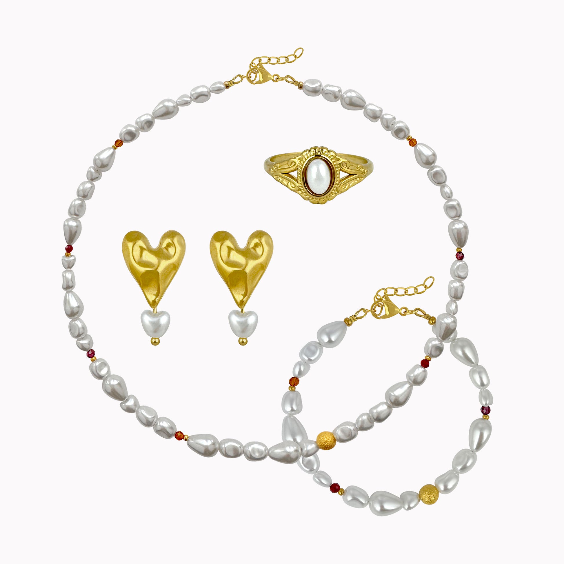 Ultieme sieraden set met parels