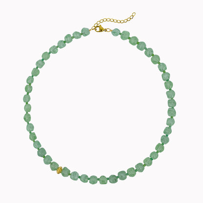 Seagreen Necklace | Groene kralen ketting