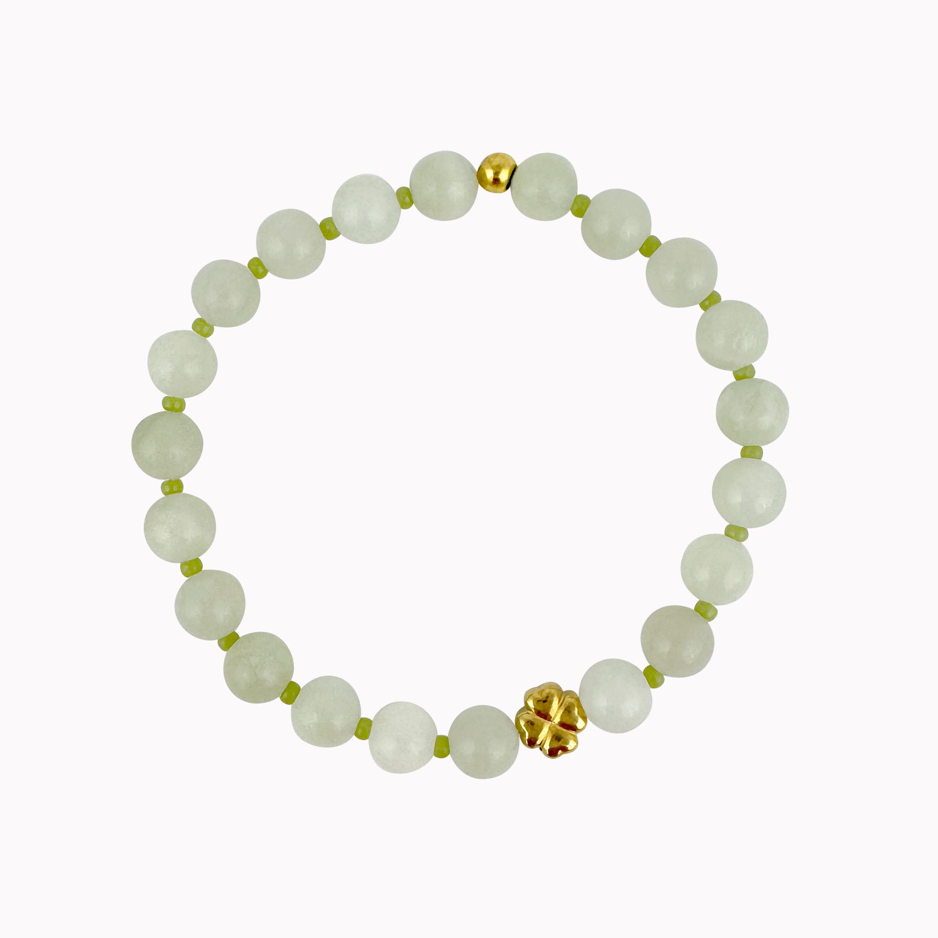 Klaver armband 14k goud | Gouden armband dames | Young & Free Jewelry