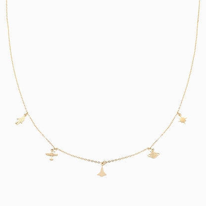 Ketting Space Goud