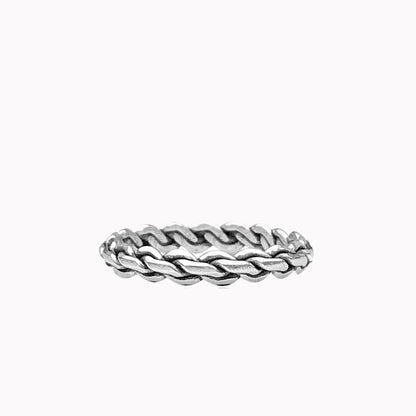 Ring Chain Zilver