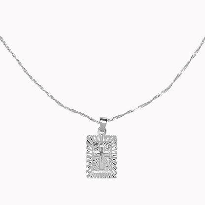 Ketting Kruis Zilver