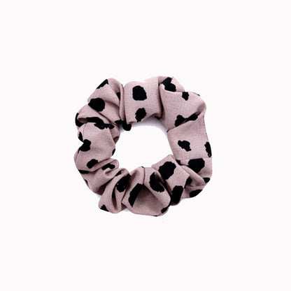 Scrunchie Taupe Stippen