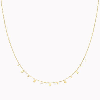 Ketting Rechthoekjes Goud