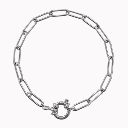Armband Boeislot Zilver