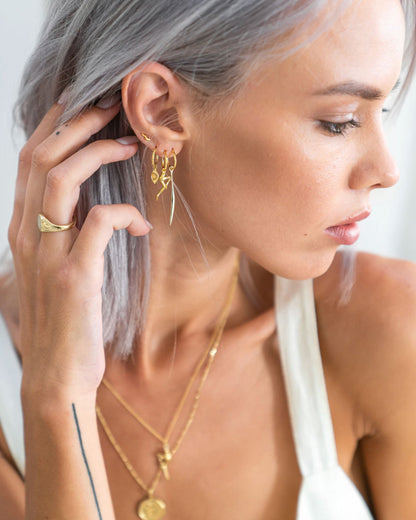 Flare Studs Goud