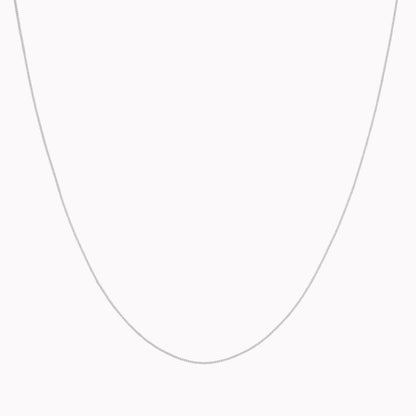 Curb Necklace Zilver