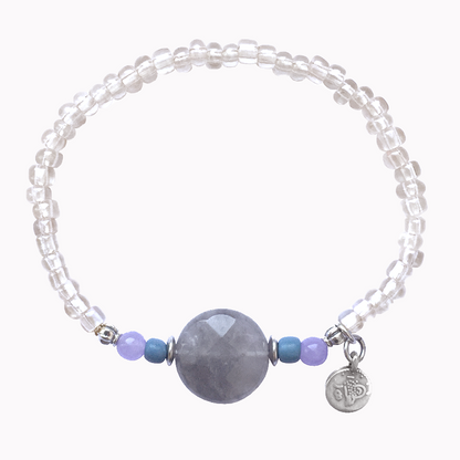 Stone Armband Grijs