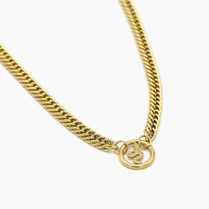 Schakelketting Slang Goud