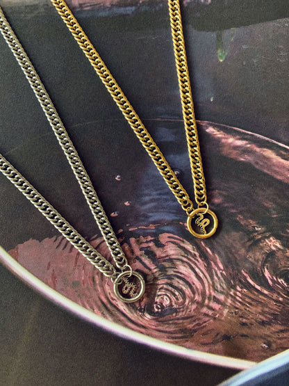 Schakelketting Slang Zilver
