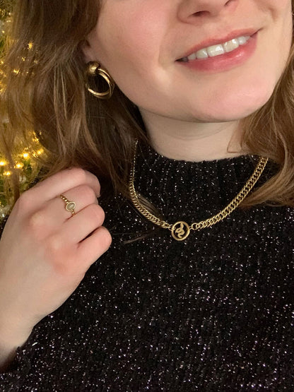 Schakelketting Slang Goud