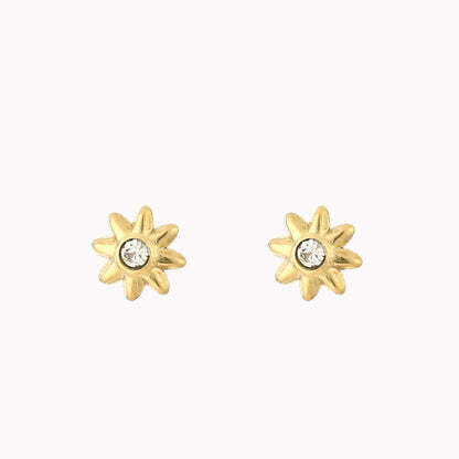 Oorbellen Bloem Goud